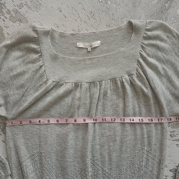 3.1 Phillip Lim Knit Sweater Dress Alpaca Gray - Picture 5 of 9